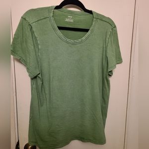 Green tee shirt